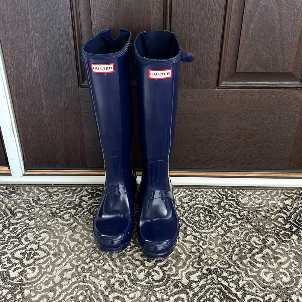 Hunter rain boots